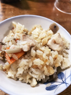 ほっこり♪鶏の和風炊き込みご飯-レシピのメイン写真