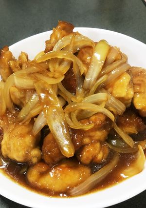 簡単✩鶏もも甘酢あん♡-レシピのメイン写真