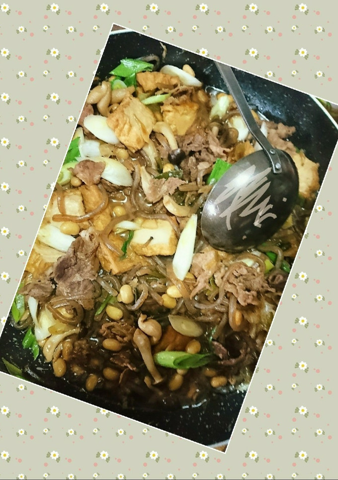 厚揚げ牛肉の煮物-レシピのメイン写真