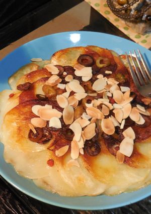 甘くないケーキ！？オリーブのポテトケーキ-レシピのメイン写真