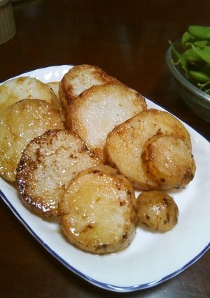 我が家の減塩　長いもステーキ-レシピのメイン写真