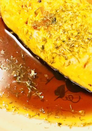 あまから醤油ソース☆プレーンオムレツ-レシピのメイン写真