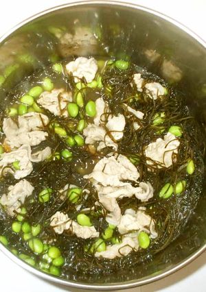 豚肉と糸昆布の煮物♪簡単-レシピのメイン写真