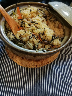ひじきの炊き込みご飯-レシピのメイン写真
