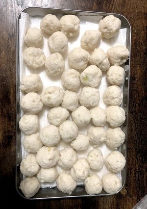離乳食 幼児食にも！ ぷるぷる 鶏肉団子-レシピのメイン写真