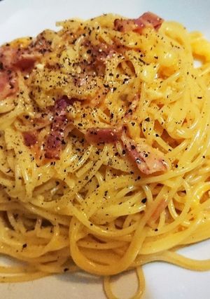 得する人損する人☆カルボナーラレシピ-レシピのメイン写真