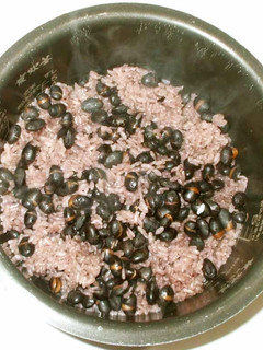 黒豆ご飯♪簡単レンジで-レシピのメイン写真
