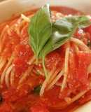 パスタ屋さんに行かなくなるトマトパスタ