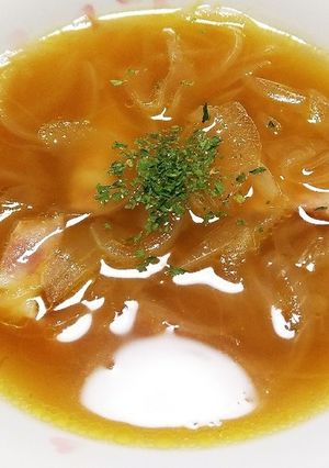 簡単美味し！玉ねぎたっぷりオニオンスープ-レシピのメイン写真