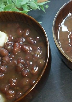 食物繊維たっぷり♡小豆ぜんざい-レシピのメイン写真
