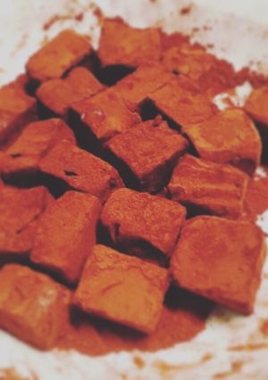 生チョコプロテイン 簡単QCバレンタイン-レシピのメイン写真