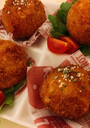 ミートライスボール-レシピのメイン写真