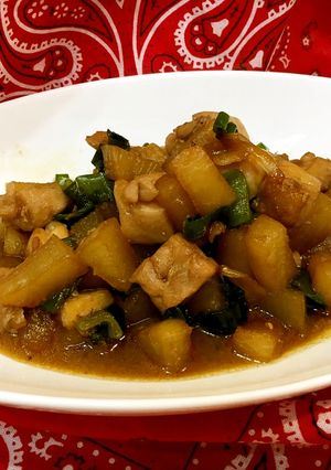 照り照りな大根と鶏肉の煮物-レシピのメイン写真