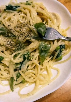 クリームパスタ！！-レシピのメイン写真
