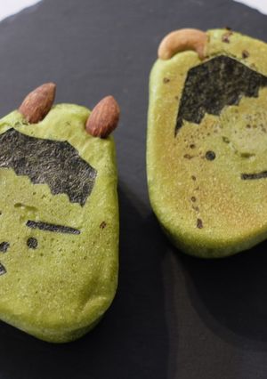 節分に☆子ども喜ぶ♪おに!ぎりパン-レシピのメイン写真