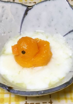 糖質制限☆温泉玉子のアヒルさんスイーツ♪-レシピのメイン写真