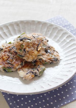 【離乳食完了期】魚とひきじのがんもどき-レシピのメイン写真