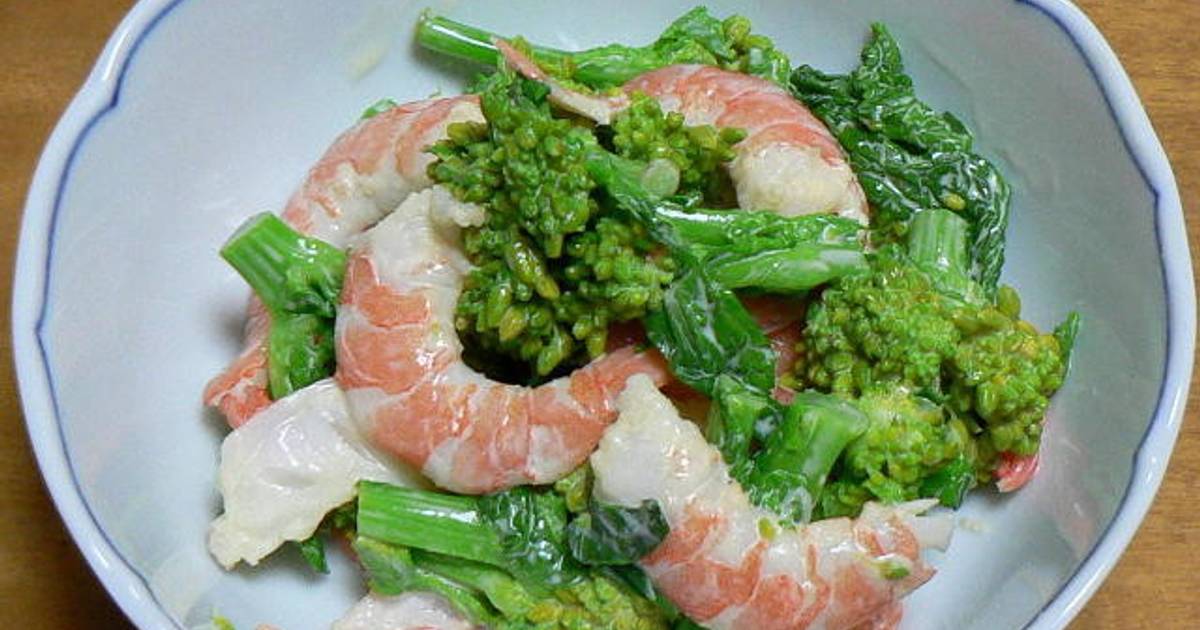 基本からアレンジまで!思わずつくりたくなる「ゆでえび 菜の花」のレシピ集 | クックパッド