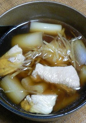 ブリと白ネギの醤油汁-レシピのメイン写真