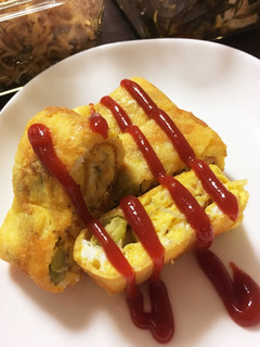 外側がチーズ。な香ばしい卵焼き☆-レシピのメイン写真