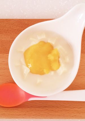 ☆離乳食☆コーンソースのミルク豆腐-レシピのメイン写真