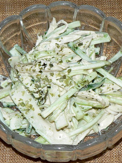 鶏むね肉とセロリのわさびマヨネーズ味-レシピのメイン写真