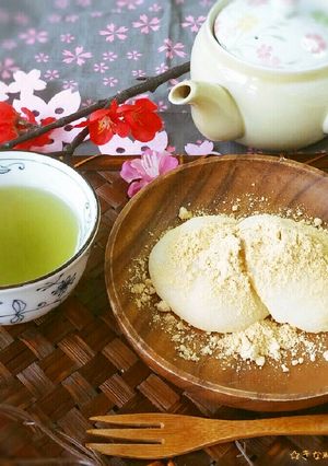 切り餅で簡単柔らか～ぃ♥ミルクきな粉もち-レシピのメイン写真