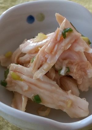 鶏ハム→ピリ辛ポン酢-レシピのメイン写真