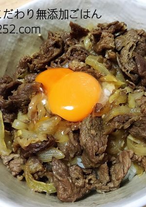 今日のランチに♩おうちで簡単牛丼-レシピのメイン写真