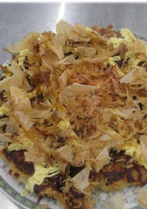 まんで美味しい！輪島産 里芋のお好み焼き-レシピのメイン写真