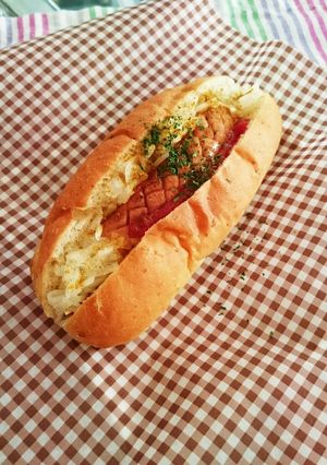 ☆*:酢玉ねぎで簡単ホットドッグ☆*:-レシピのメイン写真