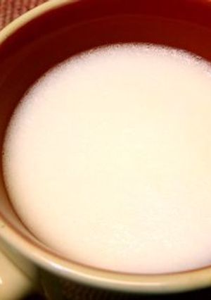 飲みやすい♪ふわしゅわ玉子酒-レシピのメイン写真