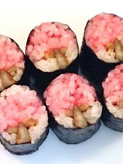 寿司型・模様巻き(桜の木)-レシピのメイン写真
