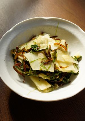 大根の大葉・塩昆布和え-レシピのメイン写真