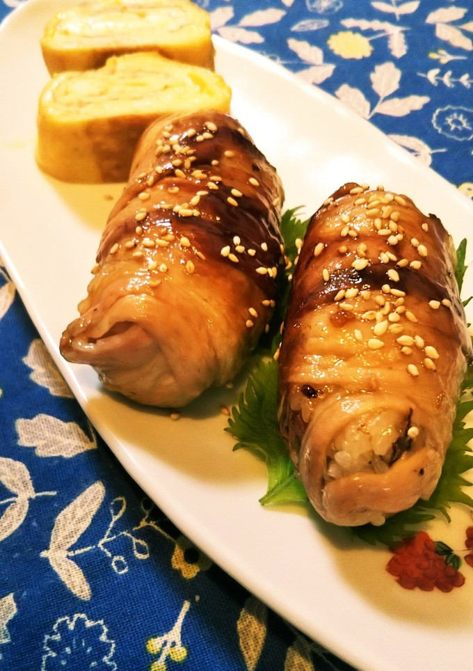 しそ香る♪肉巻きおにぎり！簡単！-レシピのメイン写真
