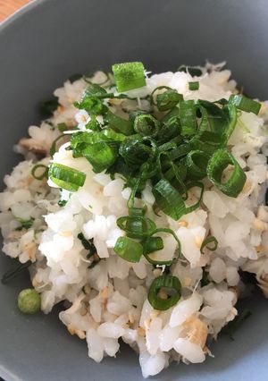 鰆と青菜の混ぜご飯-レシピのメイン写真