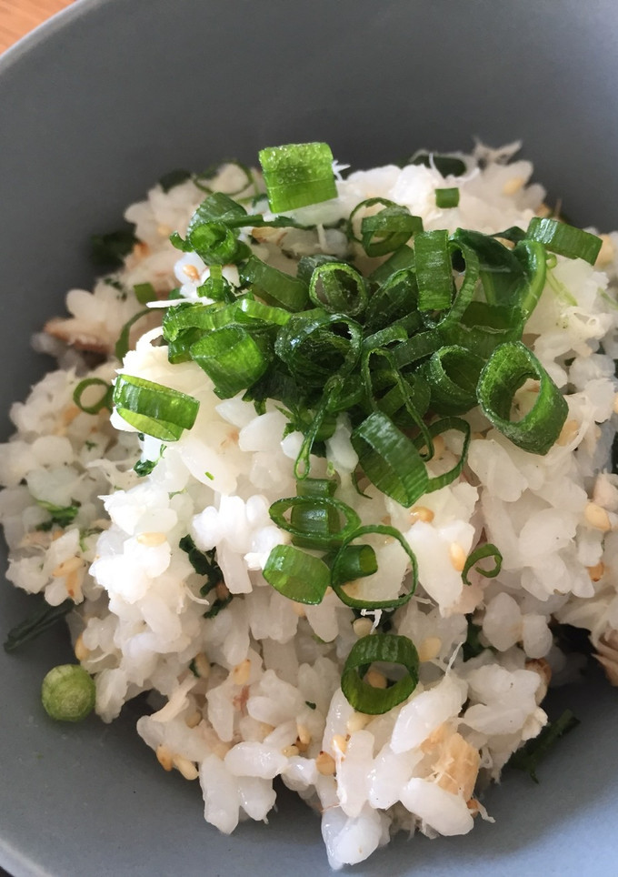 鰆と青菜の混ぜご飯-レシピのメイン写真