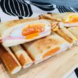 超簡単!絶品!半熟卵のホットサンド