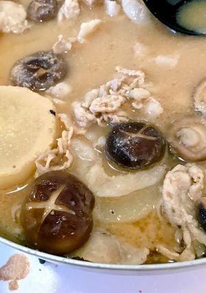 寒い冬に味噌大根煮込み-レシピのメイン写真