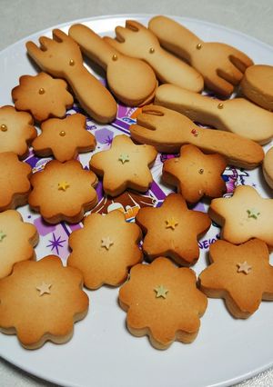 ＊子どもと作る☆はちみつ塩クッキー＊-レシピのメイン写真