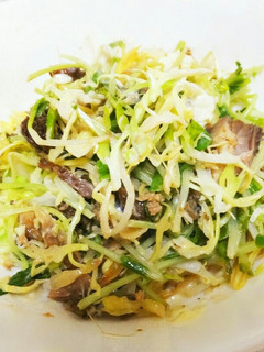 秋刀魚の甘露煮×キャベツのマヨ合え-レシピのメイン写真