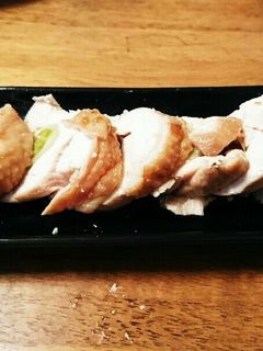 低温調理の鳥むね肉のネギ巻きすき焼き風-レシピのメイン写真