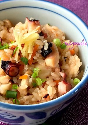 我が家のたこ飯-レシピのメイン写真