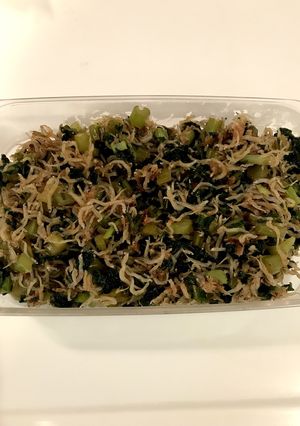 簡単 ズボラ 大根の葉としらすのふりかけ-レシピのメイン写真