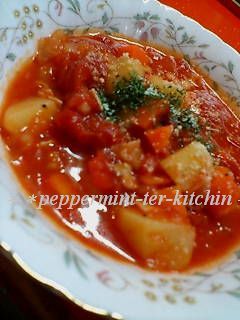 野菜たっぷり~ミネストローネ♪-レシピのメイン写真