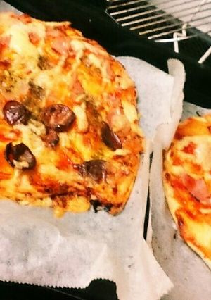 ミミが美味しいクリスピーピザ-レシピのメイン写真