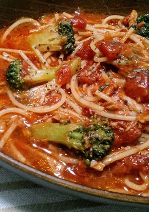 簡単！うまみたっぷりツナのトマトパスタ☆-レシピのメイン写真