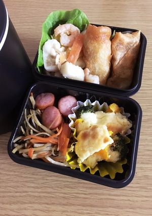 2018／1／16お弁当-レシピのメイン写真