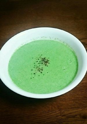 ビタミンCたっぷり！水菜のポタージュ-レシピのメイン写真