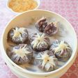 ❁胡桃小豆入小籠包~林檎生姜ソース添❁
